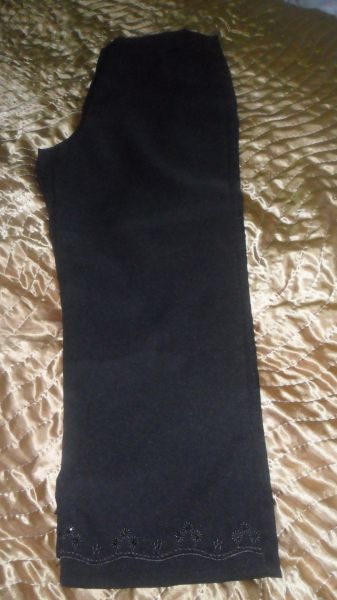 Calça corsário preto
