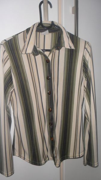 Camisa social listrada