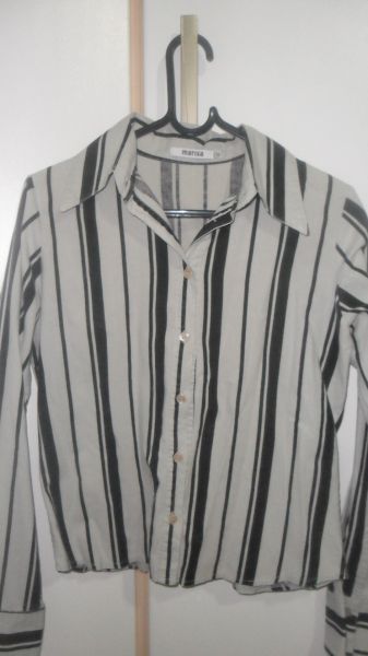 Camisa social listrada